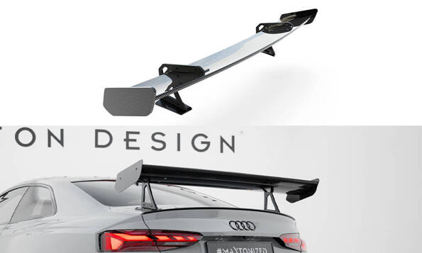 Carbon Spoiler With Upper Swan Mounting Audi A5 / A5 S-Line / S5 / RS5 Coupe F5 / F5 Facelift